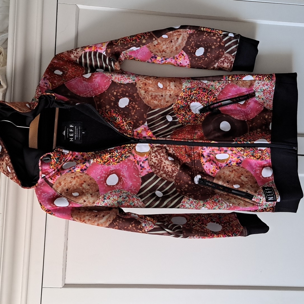 14. Neff Frost Shredder Zipped Donut Hoodie